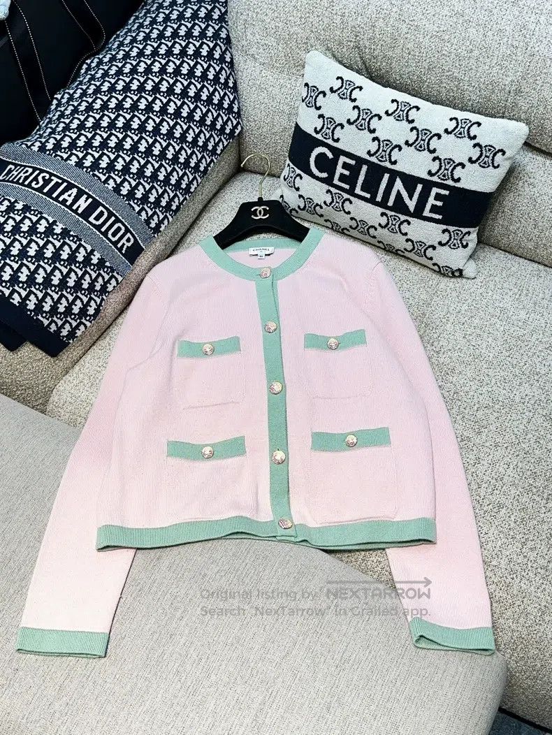 Other Chanel 24C early spring show pink and green edge four-pock Size M / US 6-8 / IT 42-44 - 1 Thumbnail