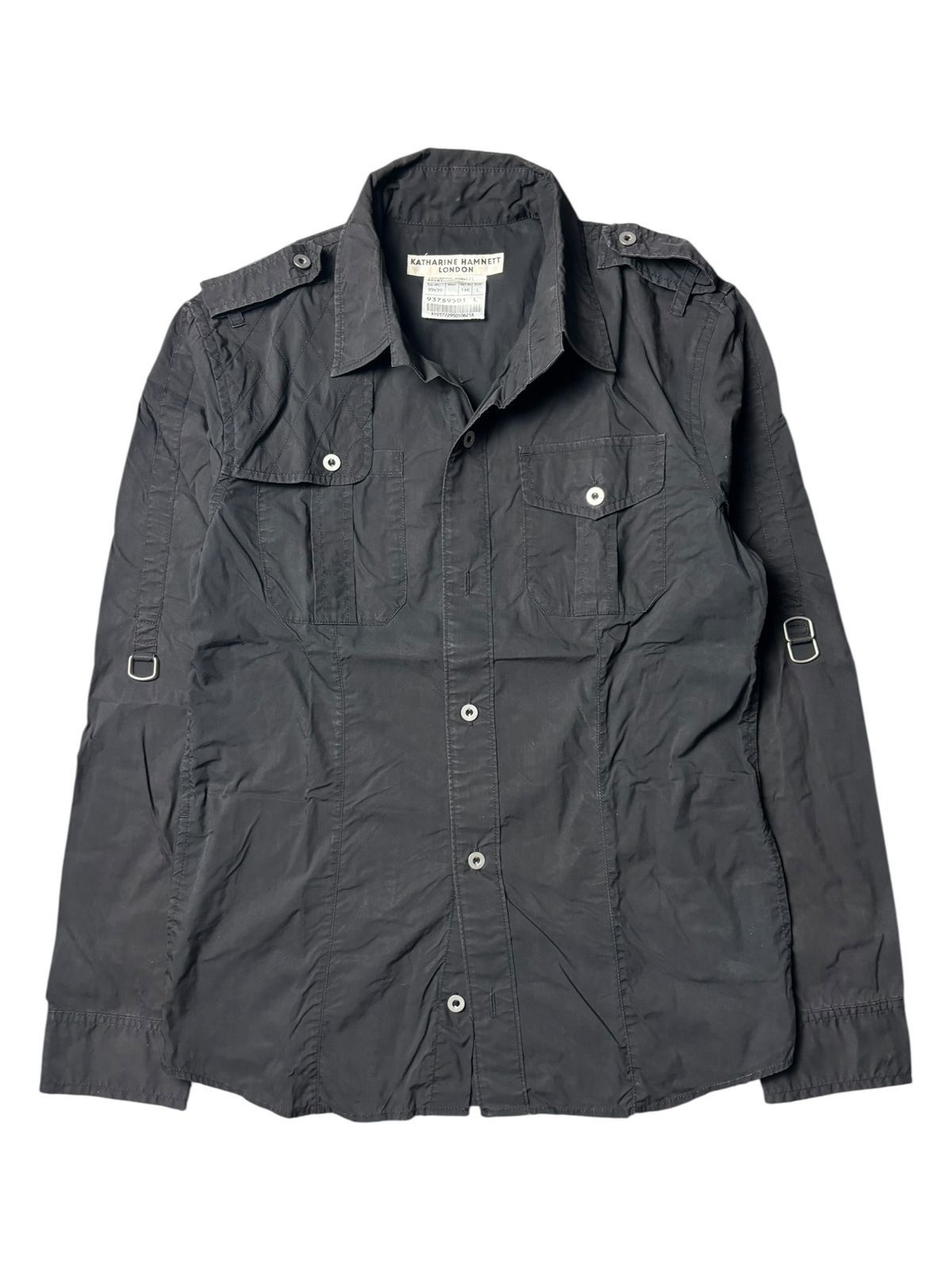 Katharine Hamnett London 1990s Katherine Hamnett London Work Shirt Size US M / EU 48-50 / 2 - 1 Thumbnail