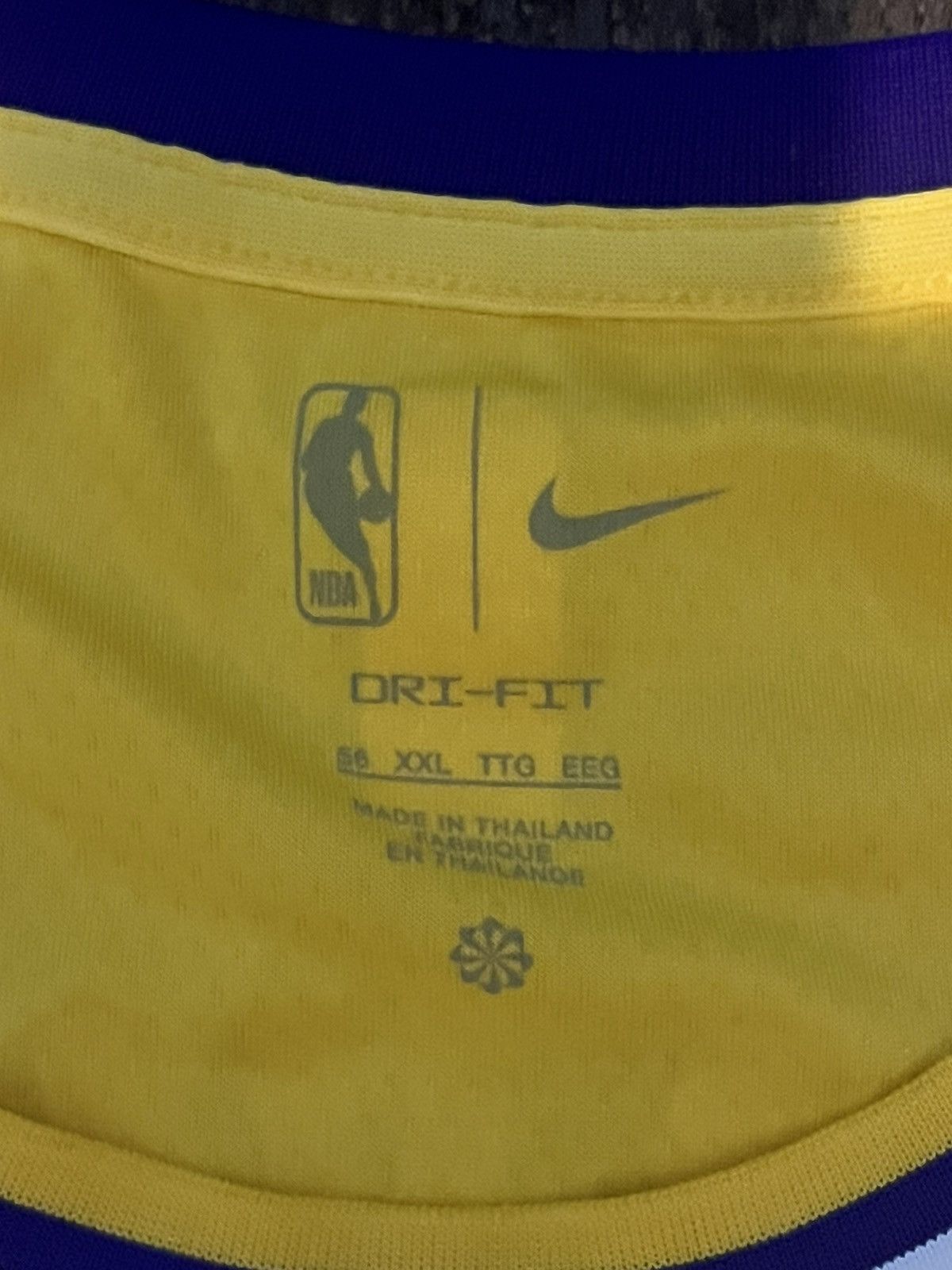 Nike Los Angeles Lakers Anthony Davis Jersey ‘Icon Edition’ Size US XXL / EU 58 / 5 - 3 Thumbnail