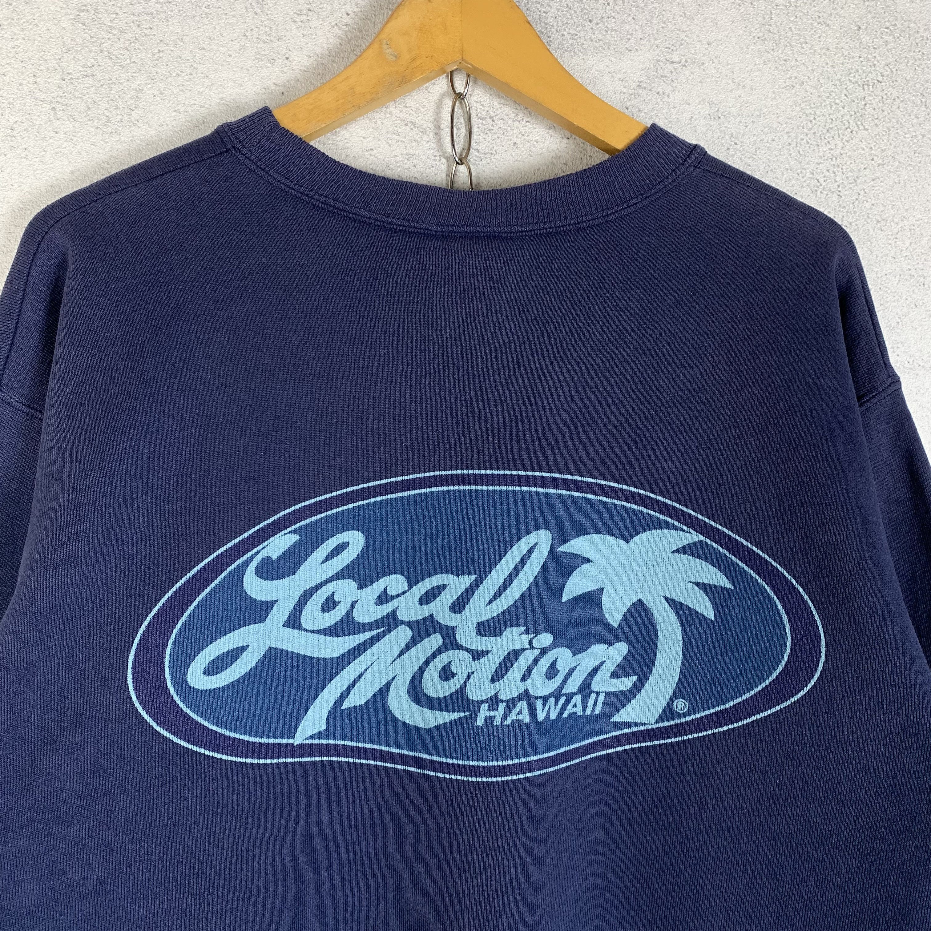 Vintage Vintage 90s Local Motion Hawaii Sweatshirt Crewneck Size US M / EU 48-50 / 2 - 2 Thumbnail