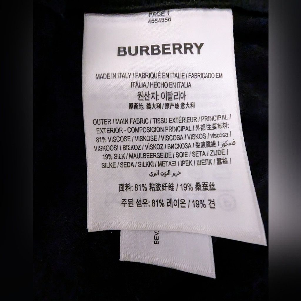 Burberry Burberry Black Gathered Zip Front Midi Skirt Size 27" / US 4 / IT 40 - 9 Thumbnail