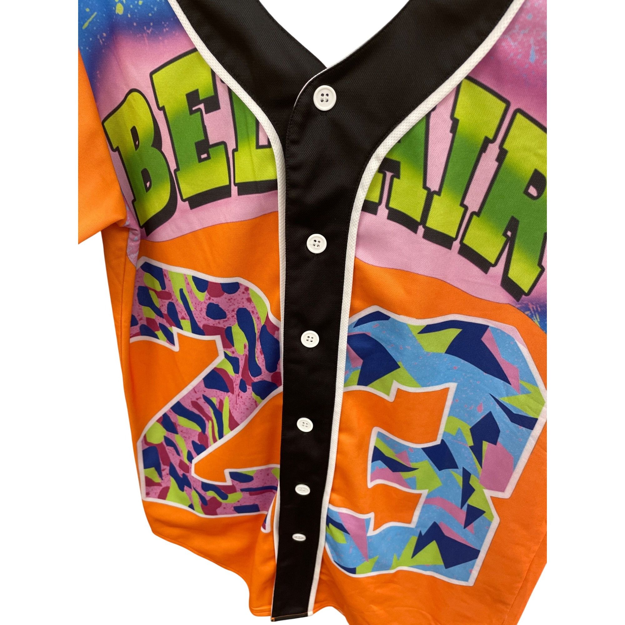 Other Hop Fashion Bel-Air 23 womans orange green Jersey Size M S Size M / US 6-8 / IT 42-44 - 6 Thumbnail