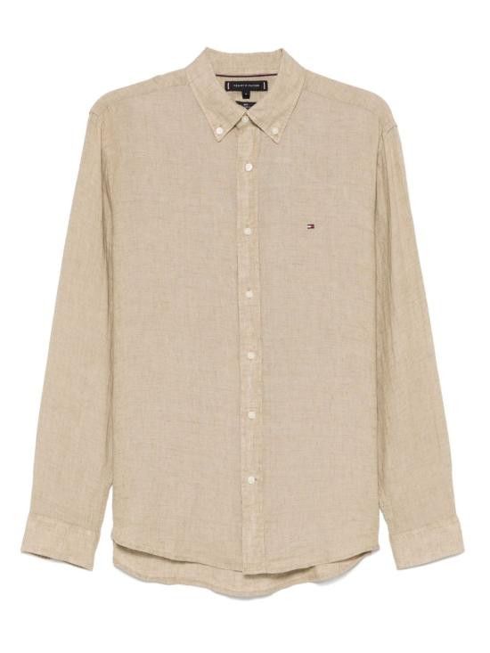 Tommy Hilfiger TOMMY HILFIGER Men Long Tops MW0MW34602 RBT Beige Size US XL / EU 56 / 4 - 1 Thumbnail