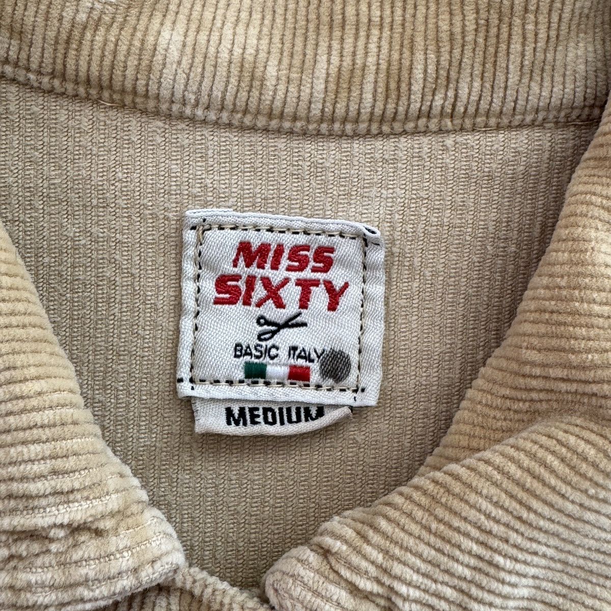 Miss Sixty Miss Sixty 2000’s Vintage Y2K Corduroy Jacket Size M / US 6-8 / IT 42-44 - 4 Thumbnail