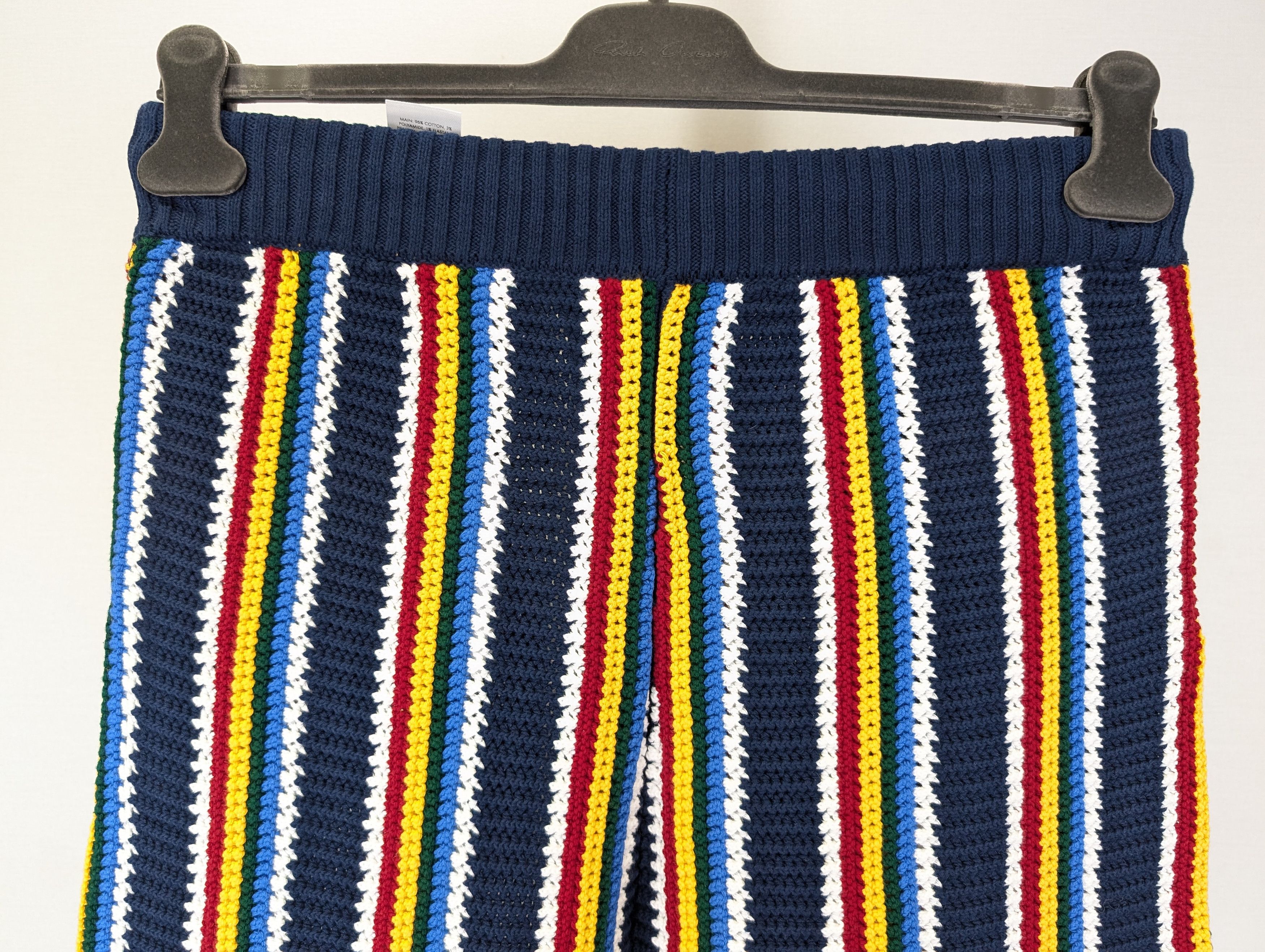 Casablanca o1rshd1 DUP / Cotton Crochet Shorts in Navy Size US 30 / EU 46 - 13 Thumbnail