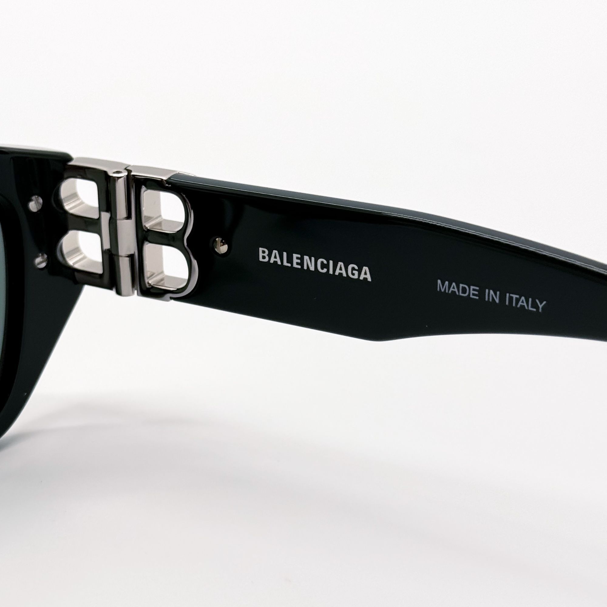 Balenciaga NEW BALENCIAGA BB0311SK 004 SUNGLASSES GREEN GEOMETRIC Size ONE SIZE - 9 Thumbnail