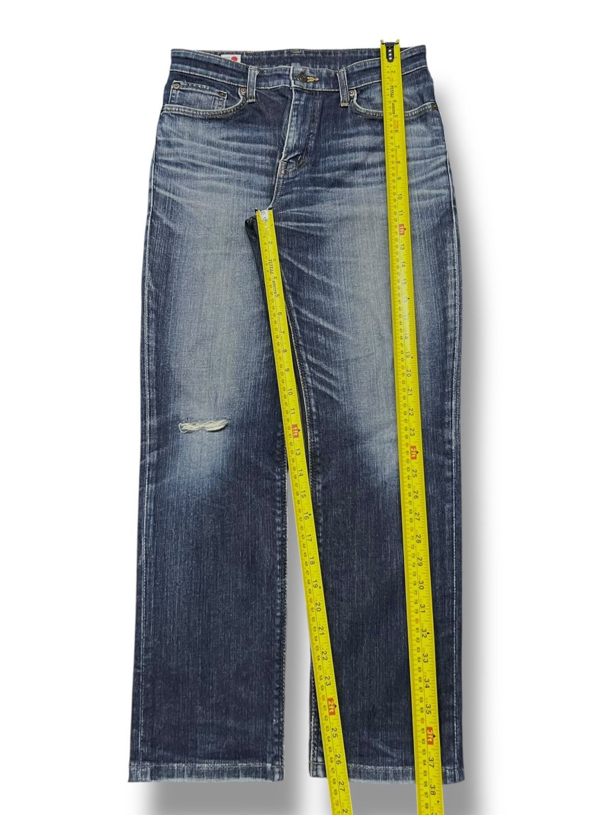 Edwin Vintage Edwin 503 Japan - Faded Wash, Distressed Denim Size US 31 - 15 Thumbnail