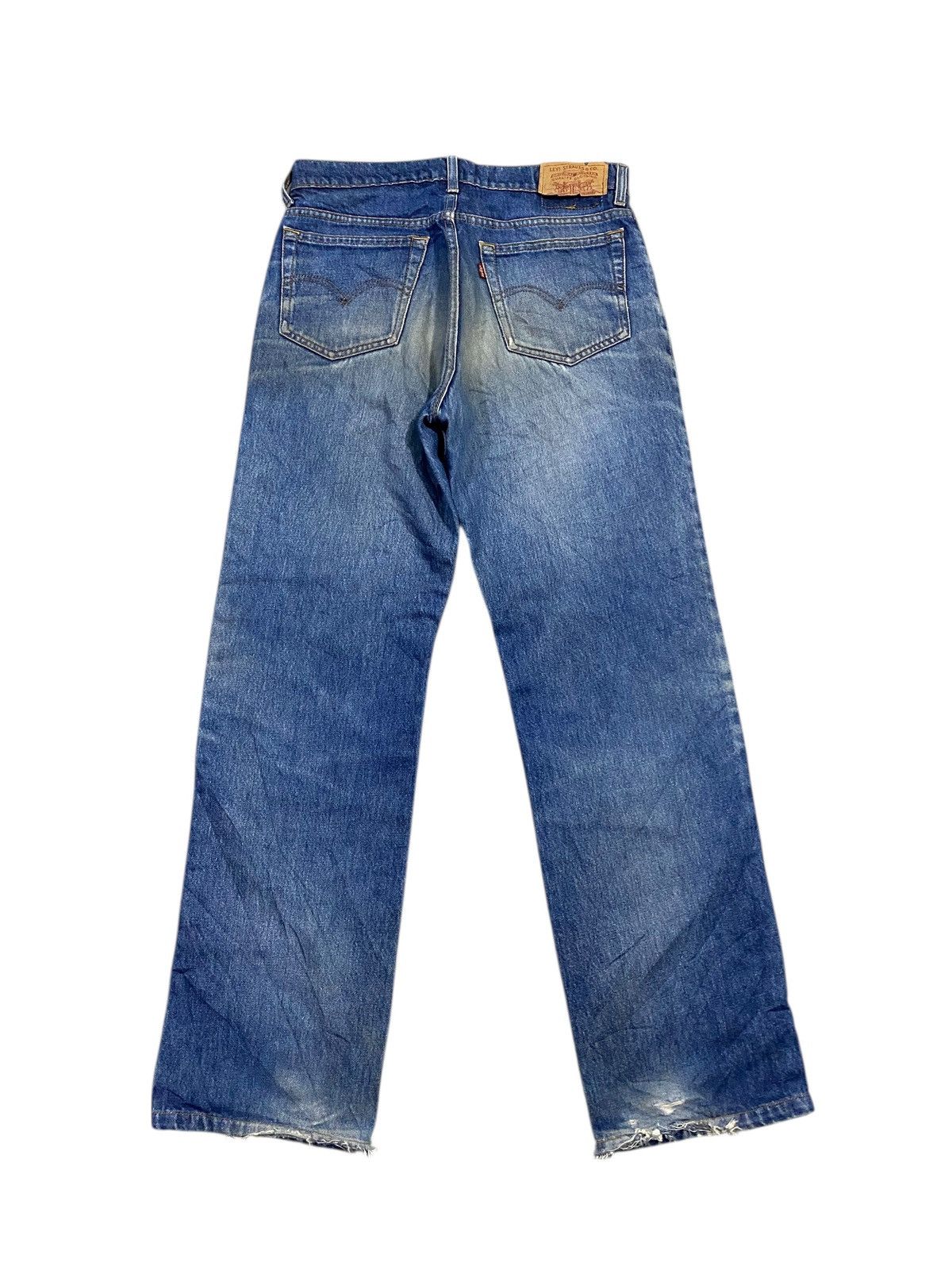 Levi's Vintage levis 515 distressed denim regular fit Size US 32 / EU 48 - 1 Thumbnail