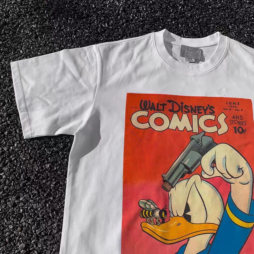 Vintage American street fashion cartoon print tee y2k Size US L / EU 52-54 / 3 - 2 Thumbnail