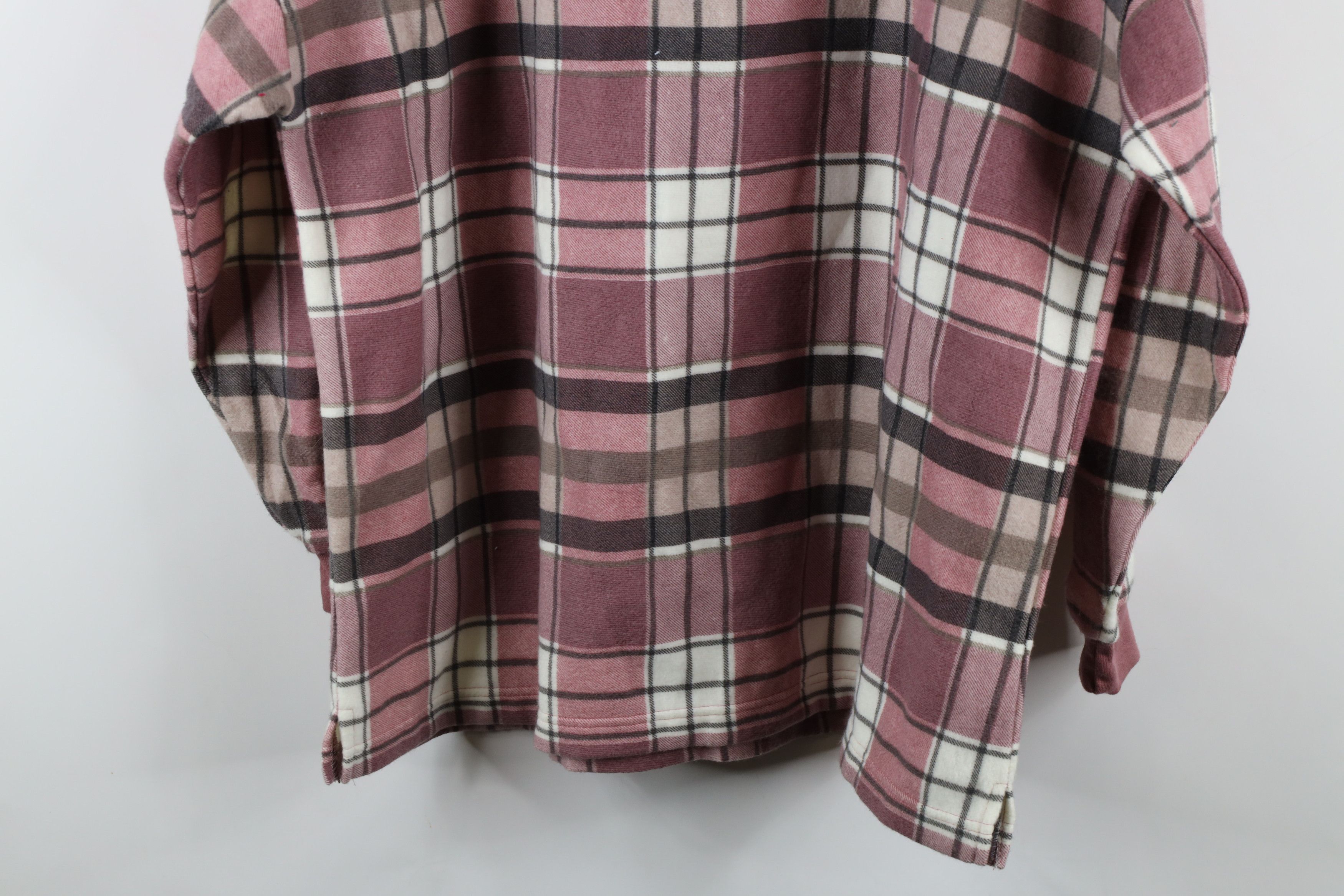 Vintage Vintage 90s Streetwear Long Sleeve Mock Neck Sweatshirt Size 3XL / US 20-22 - 7 Thumbnail