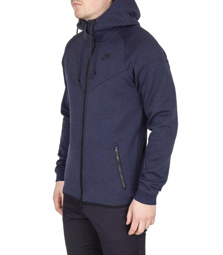 Nike Nike Tech Fleece Windrunner Hood Zip Men's L Blue Size US L / EU 52-54 / 3 - 4 Thumbnail