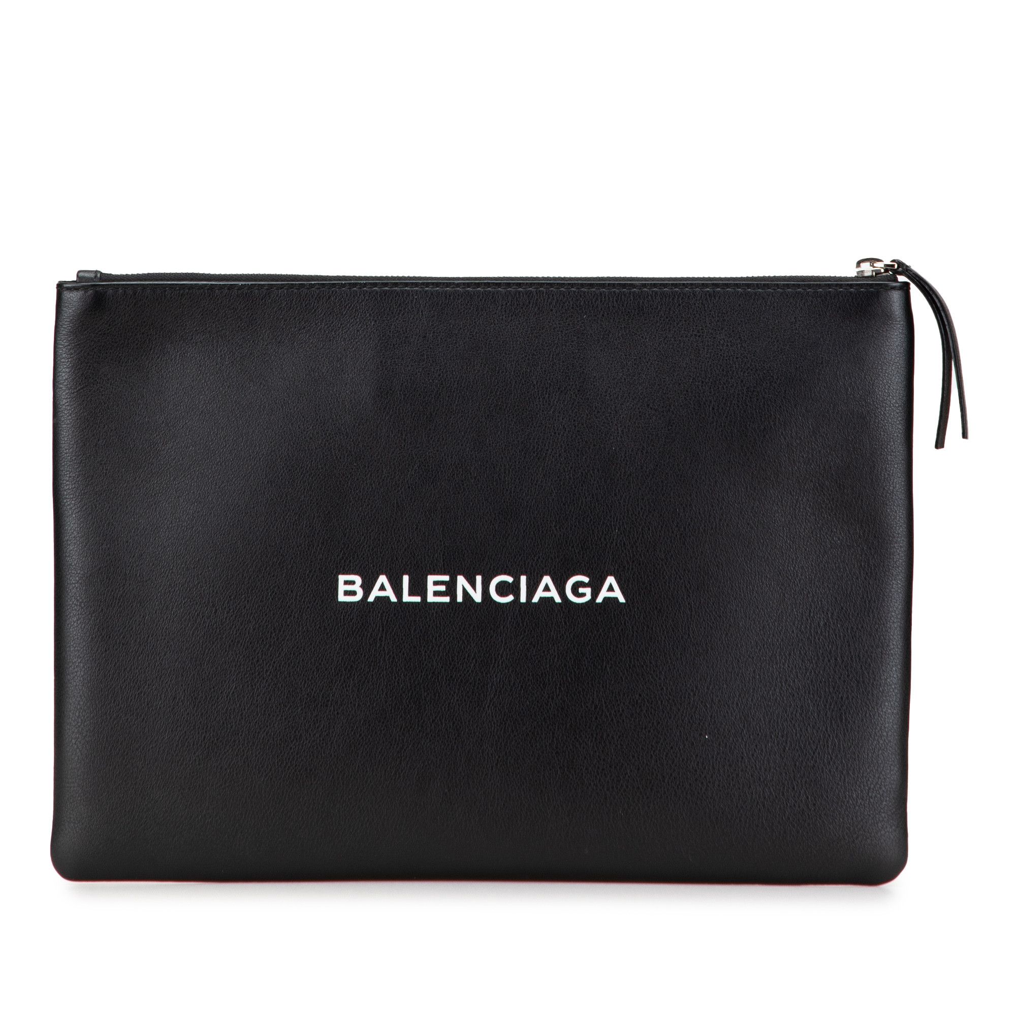 Balenciaga Leather Everyday Clutch