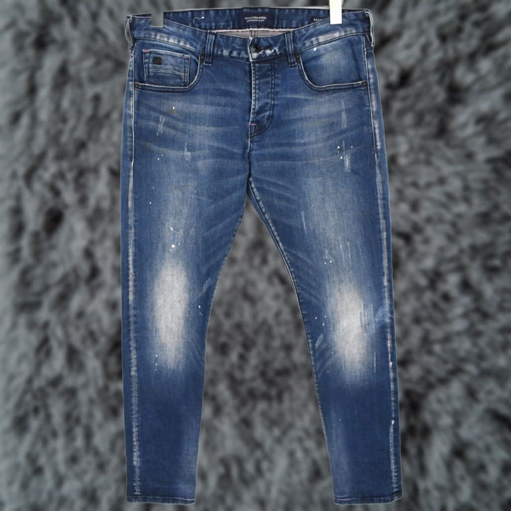 Scotch & Soda SCOTCH & SODA Ralston Jeans Men's Slim Fit W32/L34 Stretch Button Size US 32 / EU 48 - 1 Thumbnail