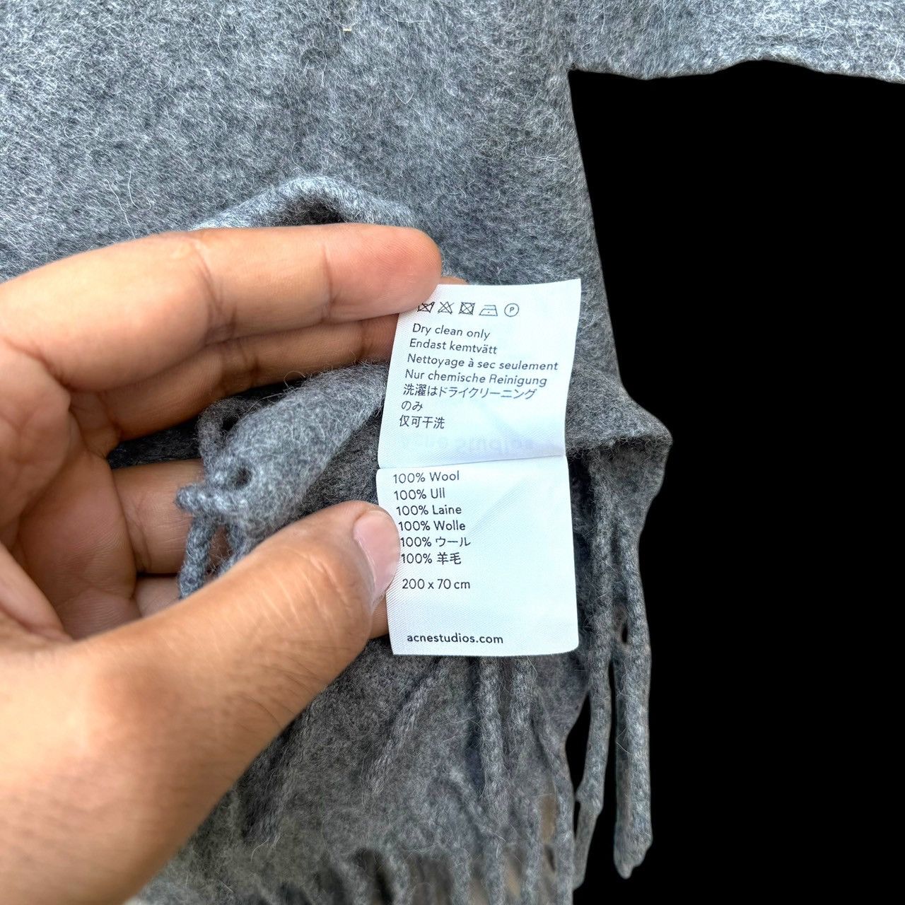 Acne Studios Acne Studios Fur Collar Wool Cape Poncho Size XL / US 12-14 / IT 48-50 - 6 Thumbnail