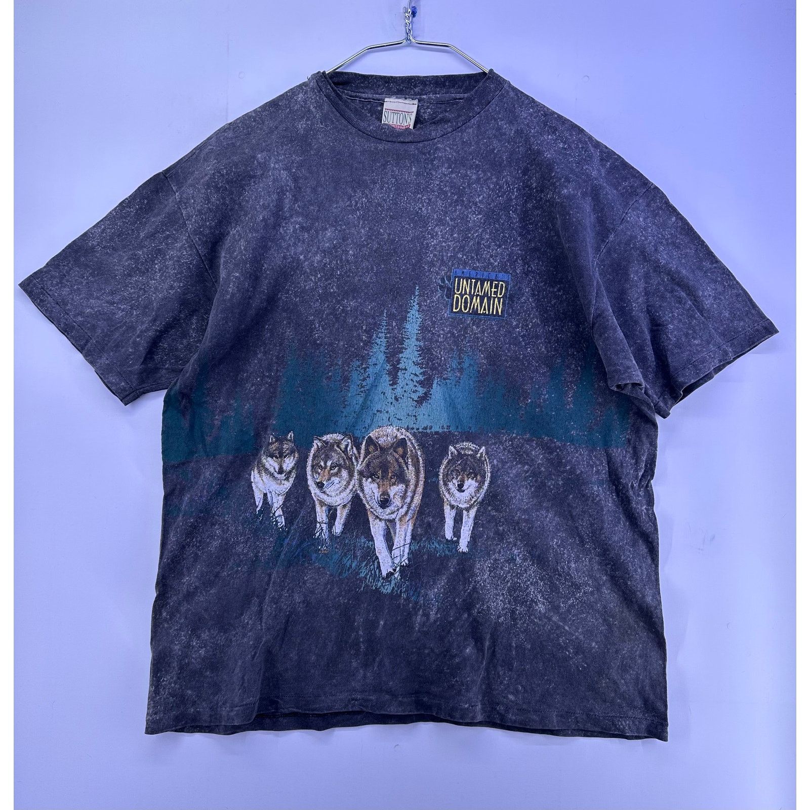 & Other Stories Vintage Wolf Pack Americas Untamed Domain Tshirt Size Large Size US L / EU 52-54 / 3 - 1 Thumbnail