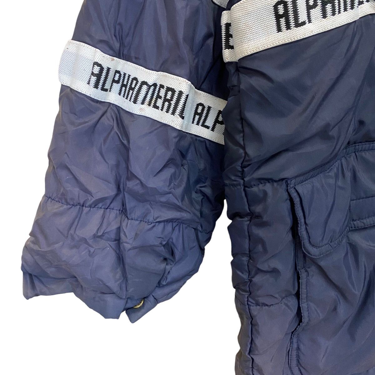 Alpha Industries Alpha Meric Sun Faded Puffer Hoodie Jacket Size US L / EU 52-54 / 3 - 8 Thumbnail