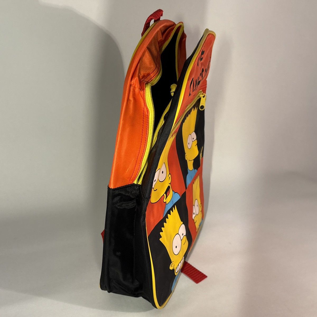 The Simpsons Vintage 90s The Simpsons Bags Many Faces of Bart Backpack Size ONE SIZE - 15 Thumbnail