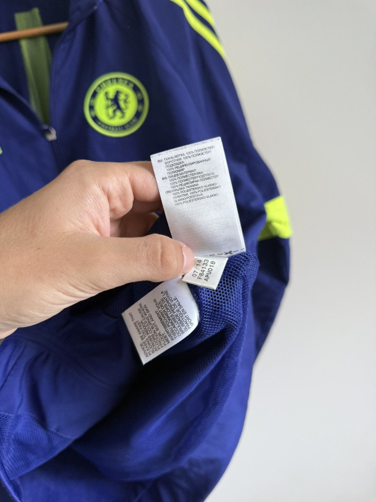 Adidas Adidas Chelsea soccer track jacket size M champions league Size US M / EU 48-50 / 2 - 6 Thumbnail