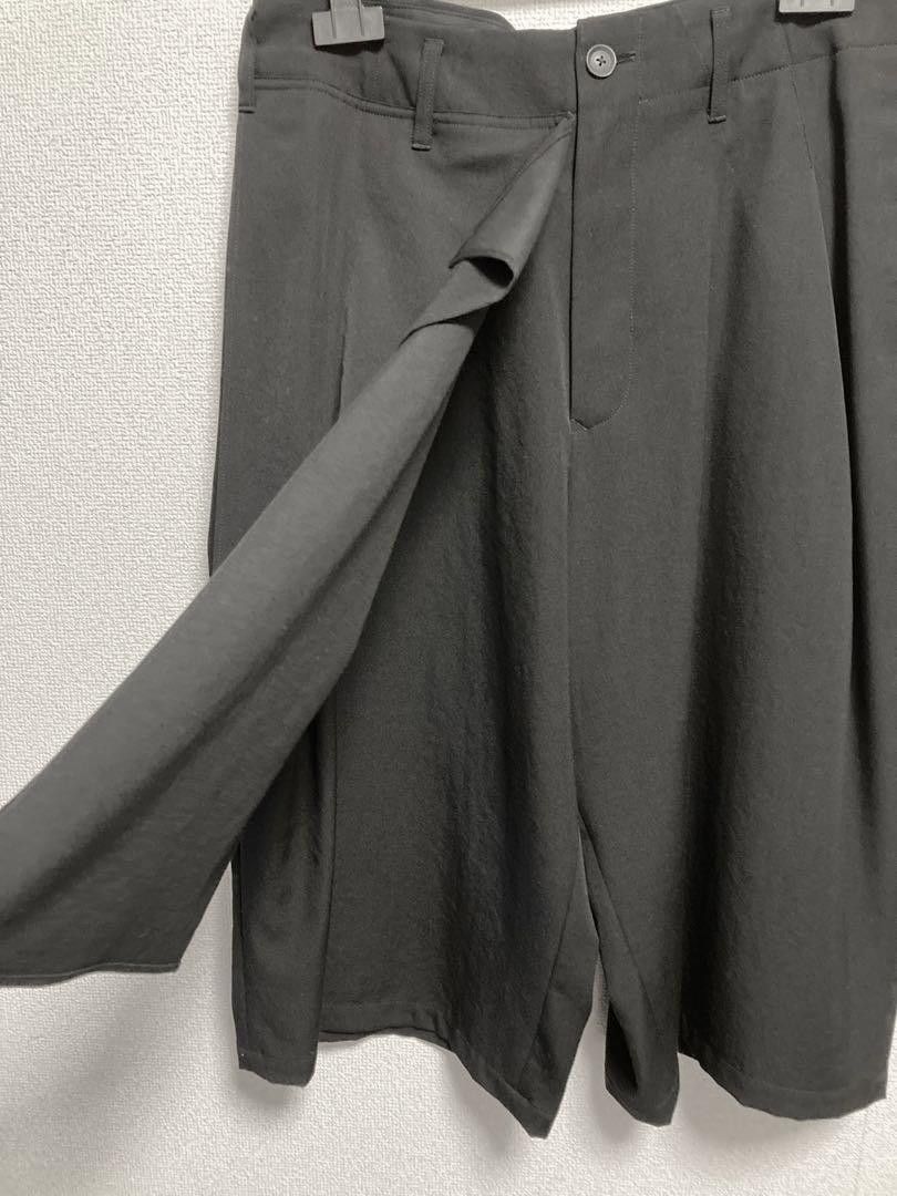 Yohji Yamamoto POUR HOMME wool gabardine wrap pants Size US 35 - 3 Thumbnail