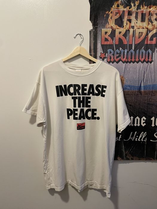 nike x stussy increase the peace
