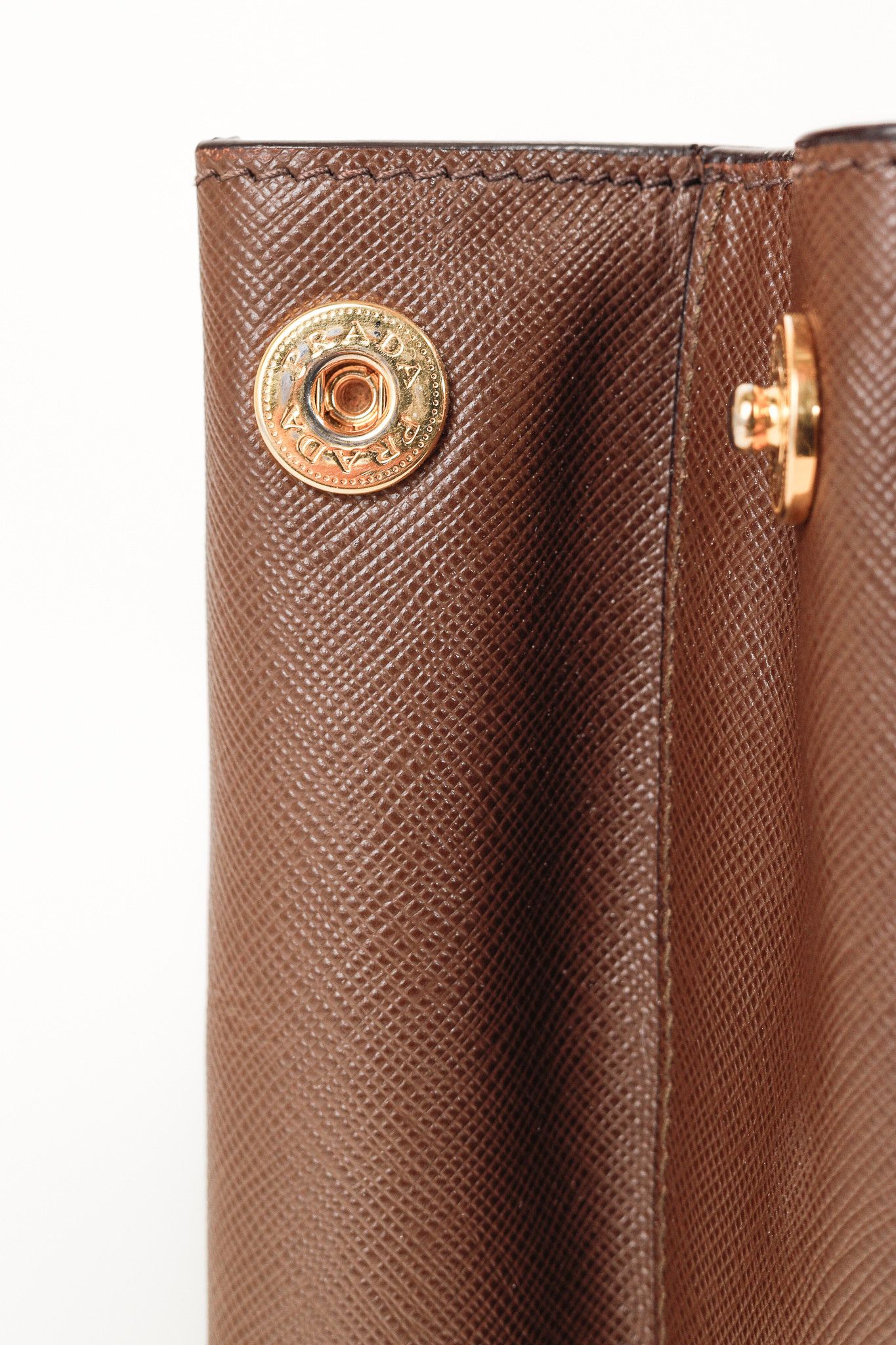 Prada Prada Galleria Medium Brown Saffiano Leather Tote Size ONE SIZE - 13 Thumbnail