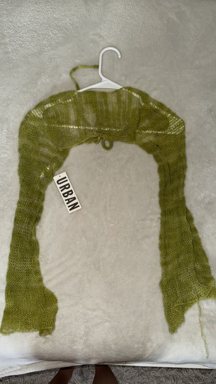 Urban Outfitters green knitted crop top Size XS / US 0-2 / IT 36-38 - 2 Thumbnail