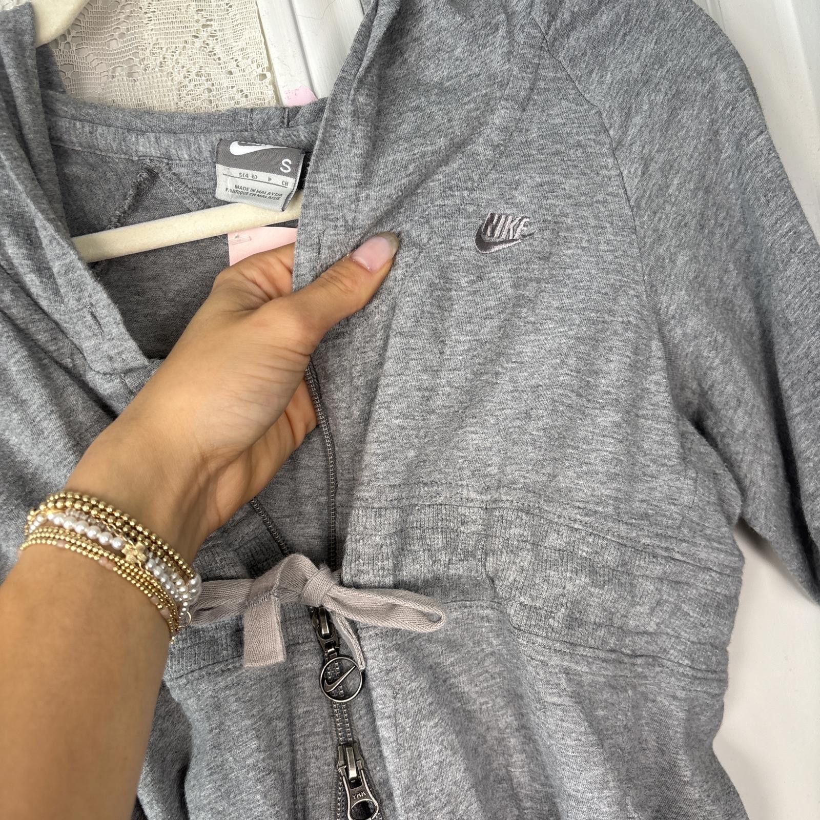 Nike vintage nike babydoll zip up hoodie Size S / US 4 / IT 40 - 5 Thumbnail