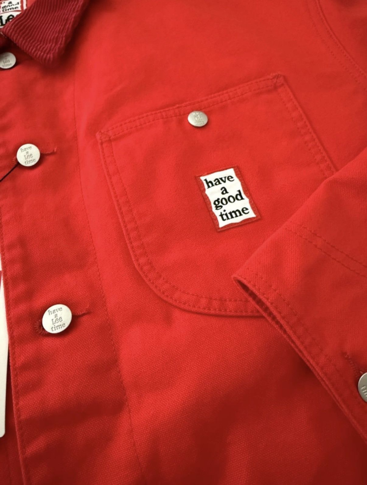 Have A Good Time HAVE A GOOD TIME X LEE - CANVAS JACKET Size US XL / EU 56 / 4 - 2 Thumbnail