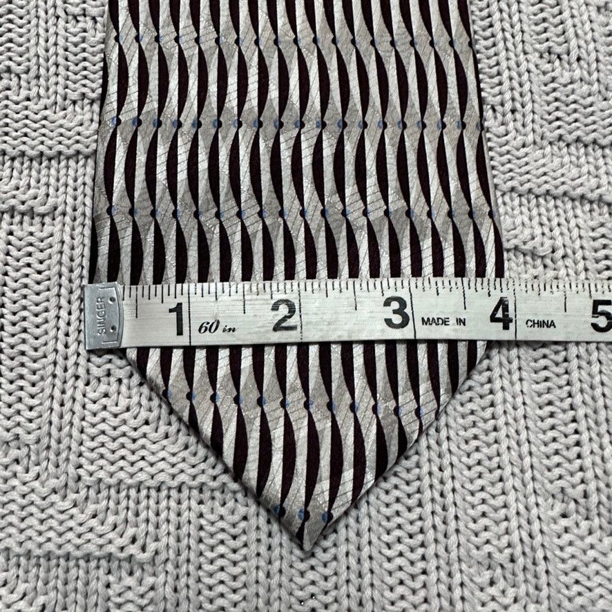 Vintage Vintage Tom McLellon tongue tied optical illusion silk tie Size ONE SIZE - 5 Thumbnail