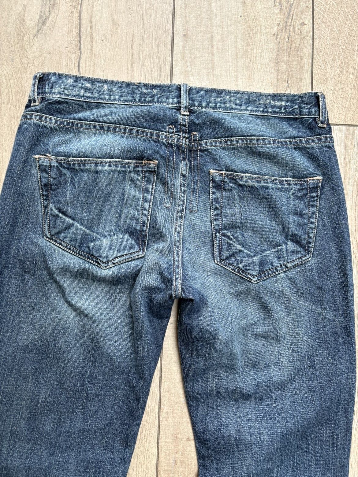 Rick Owens Rick Owens FW09 DRKSHDW Dirty Blue Detroits Size US 29 - 4 Thumbnail