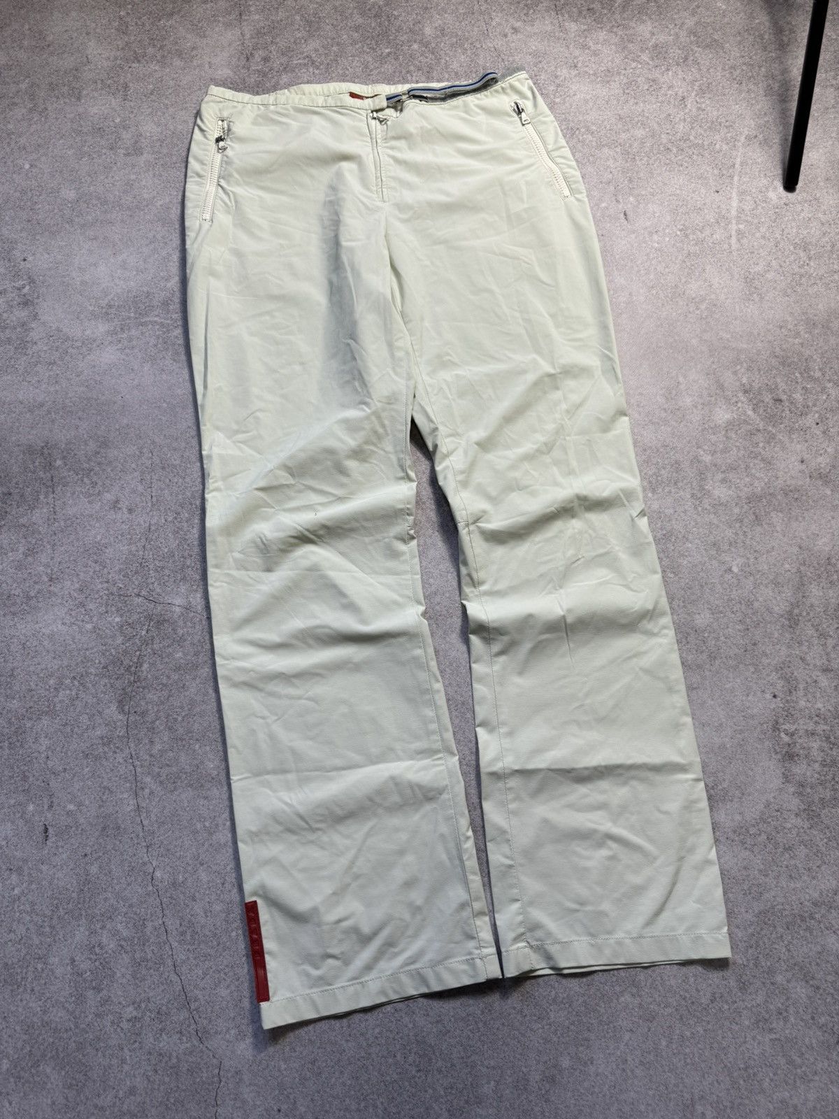 Prada Prada Sport Nylon Track Pants 2000s Archived Red Tab trouser Size US 31 - 3 Thumbnail