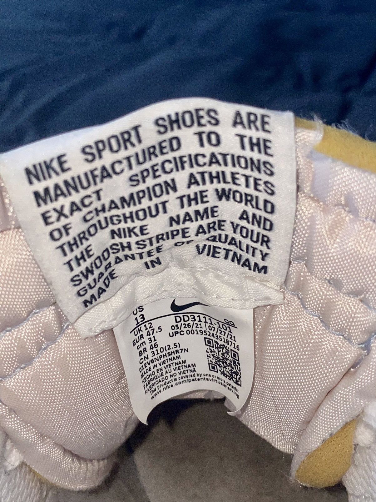 Nike Nike Blazer Mid '77 Jumbo - Size 13 Size US 13 / EU 46 - 6 Thumbnail