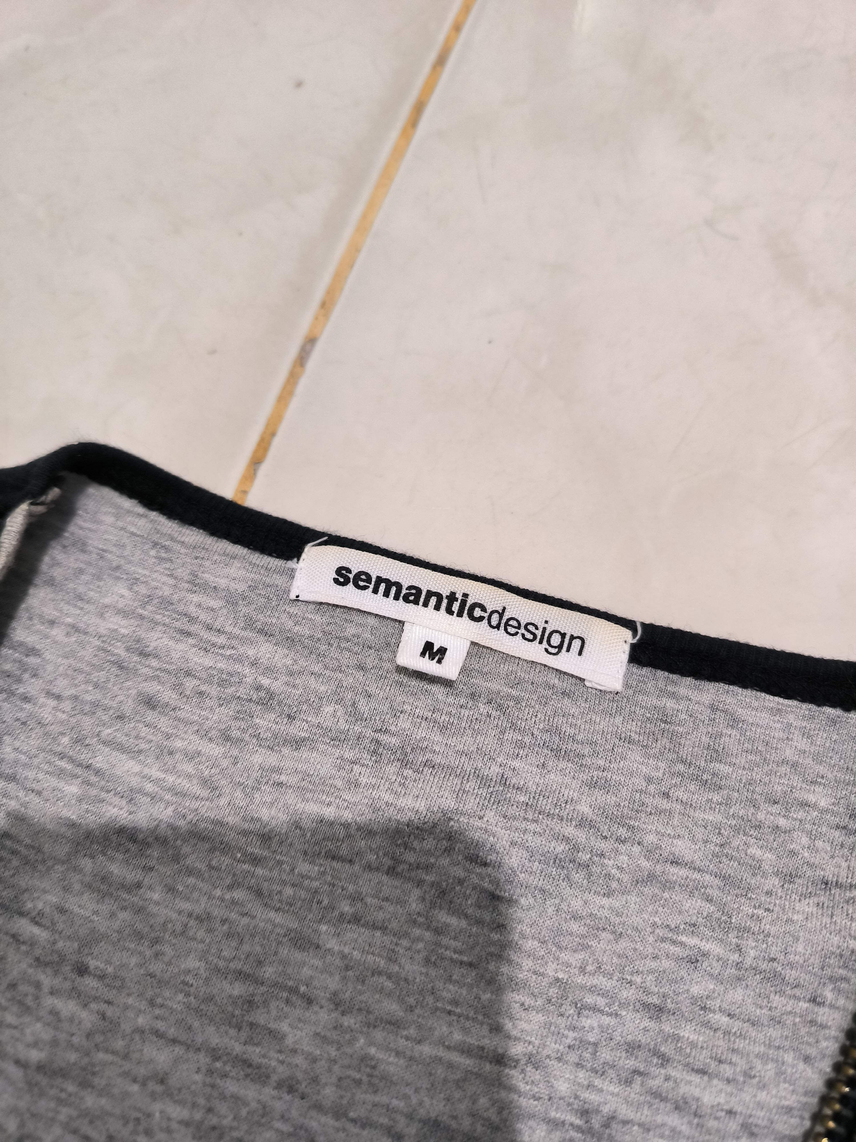 semanticdesign Y2k Semantic Design poem zip tshirt Size US M / EU 48-50 / 2 - 3 Thumbnail