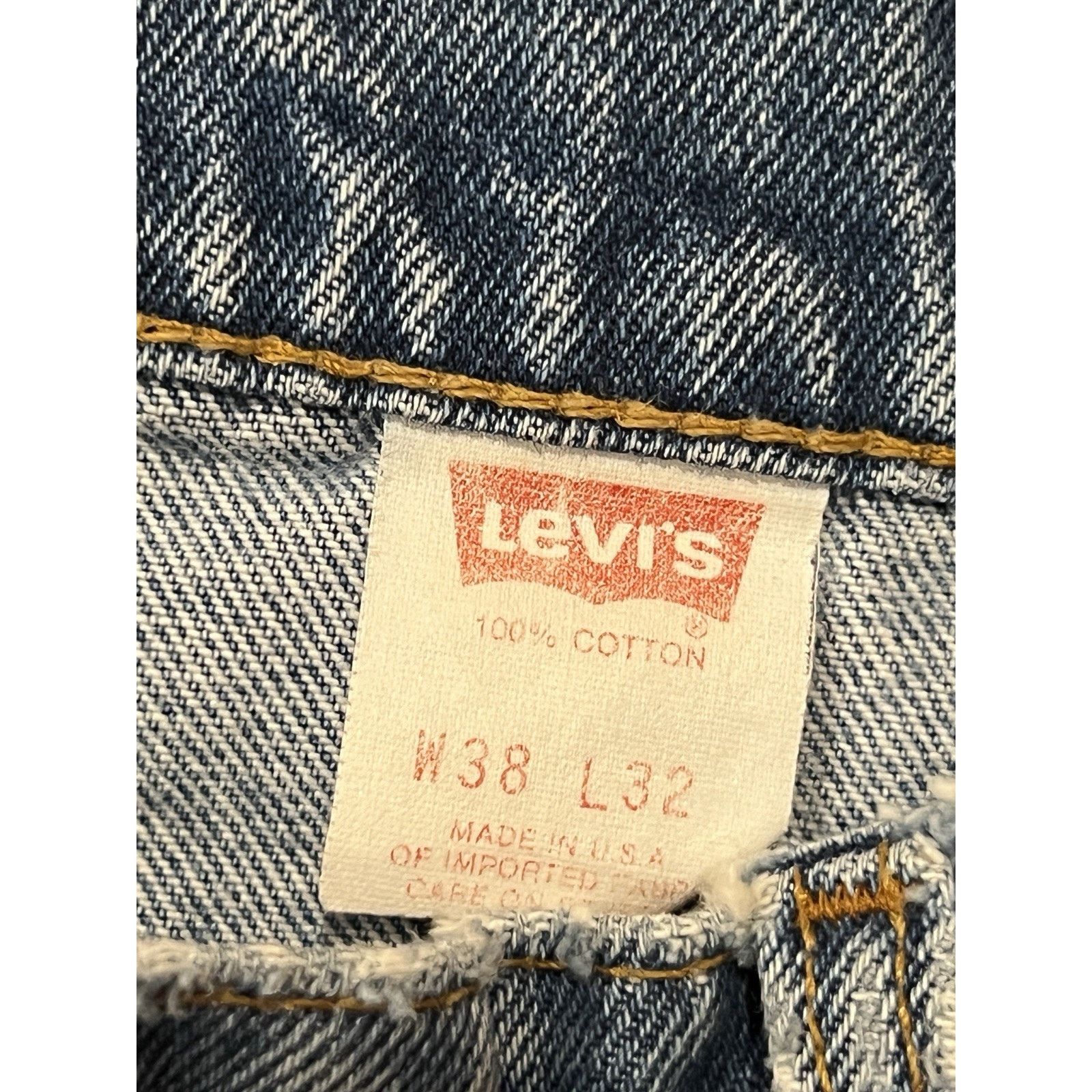 Levi's Vintage Levis Cut Off Shorts 38 Blue Jorts Denim Jeans 505 Size US 38 / EU 54 - 9 Thumbnail
