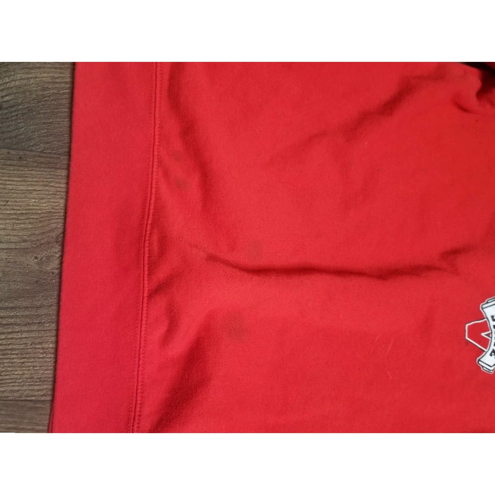 Vintage VINTAGE Russell Valdosta State University Sweatshirt Men L Red Pullover 90s University Theme Thrashed Size US L / EU 52-54 / 3 - 3 Thumbnail