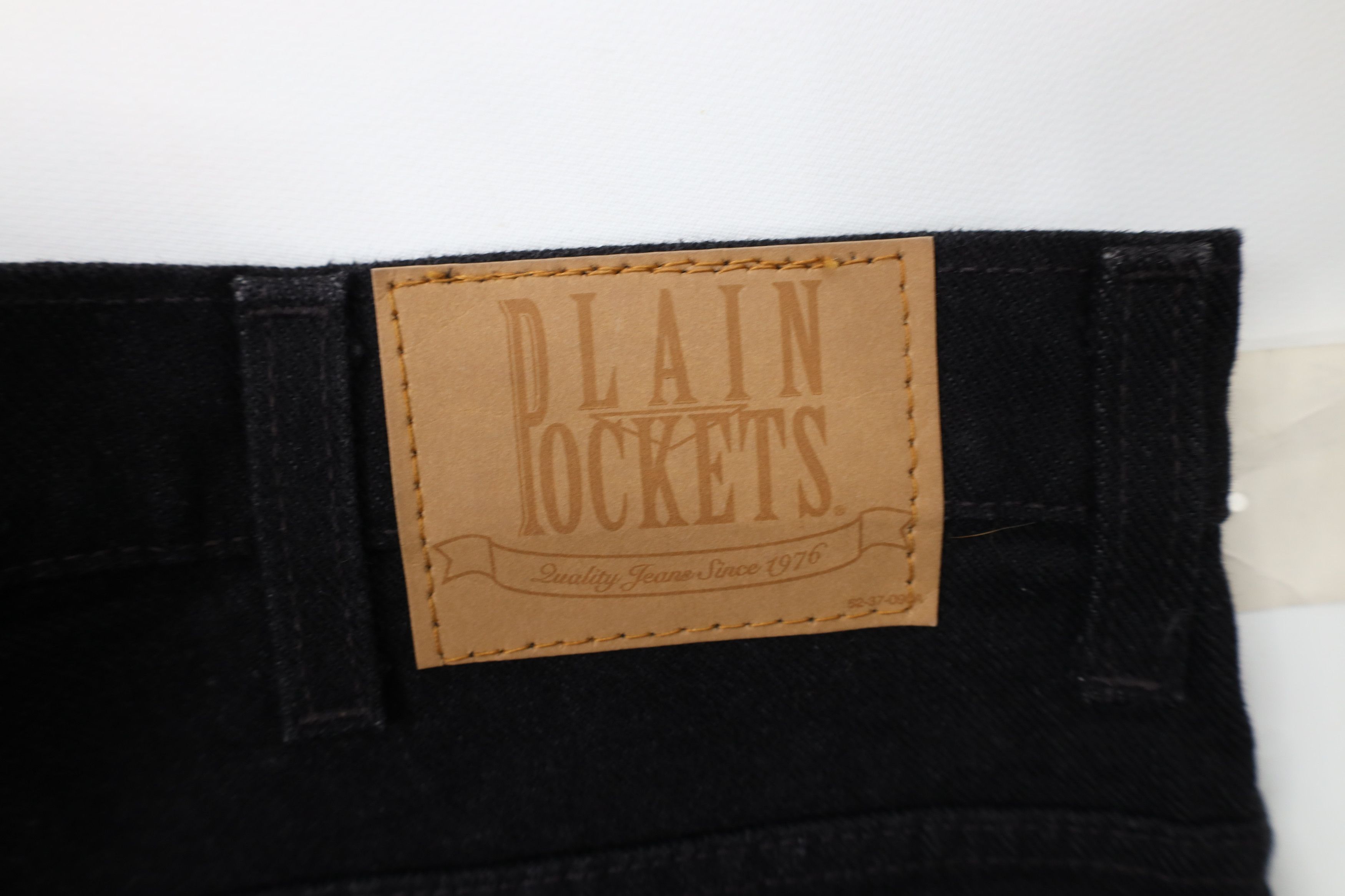 Vintage Deadstock Vintage 90s Streetwear Leg Denim Jeans Black Size US 36 / EU 52 - 12 Thumbnail