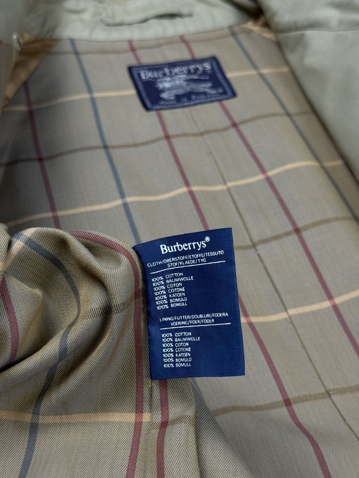 Burberry × Vintage Vintage trench coat Burberry original luxury streetwear item Size M / US 6-8 / IT 42-44 - 5 Thumbnail