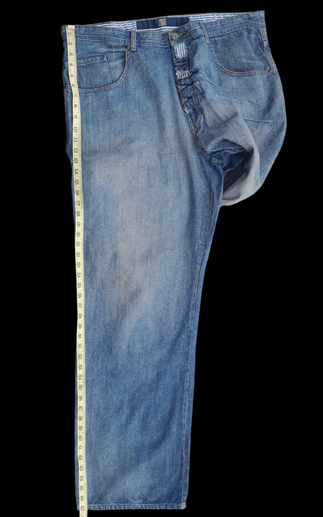 Marithe + Francois Girbaud ❤FINAL DROP❤MARITHE FRANCOIS GIRBAUD JEANS OVERSIZED Size US 42 / EU 58 - 3 Thumbnail