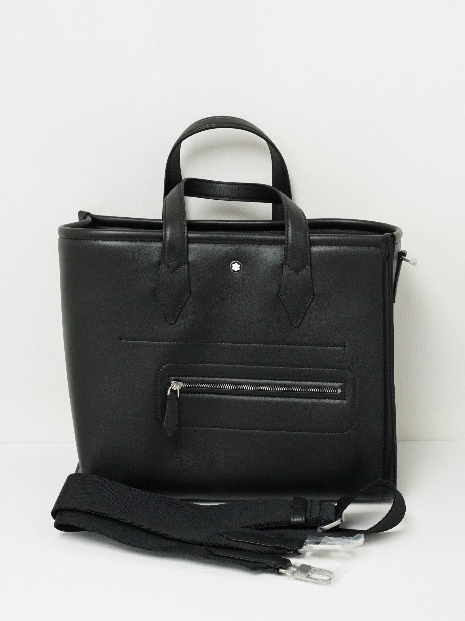 Montblanc MONTBLANC Mens Leather Tote Bag Size ONE SIZE - 1 Thumbnail