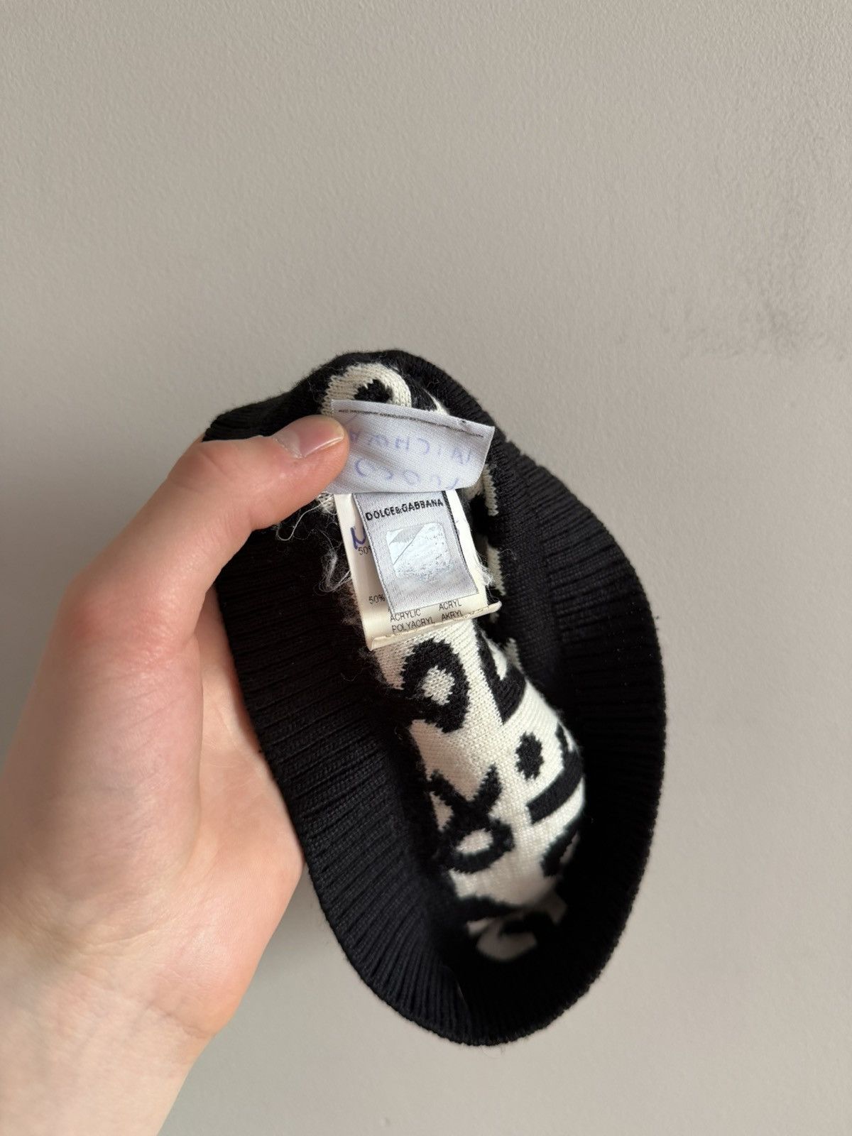 Dolce & Gabbana Vintage Dolce & Gabbana Junior Beanie Hat Size ONE SIZE - 6 Thumbnail