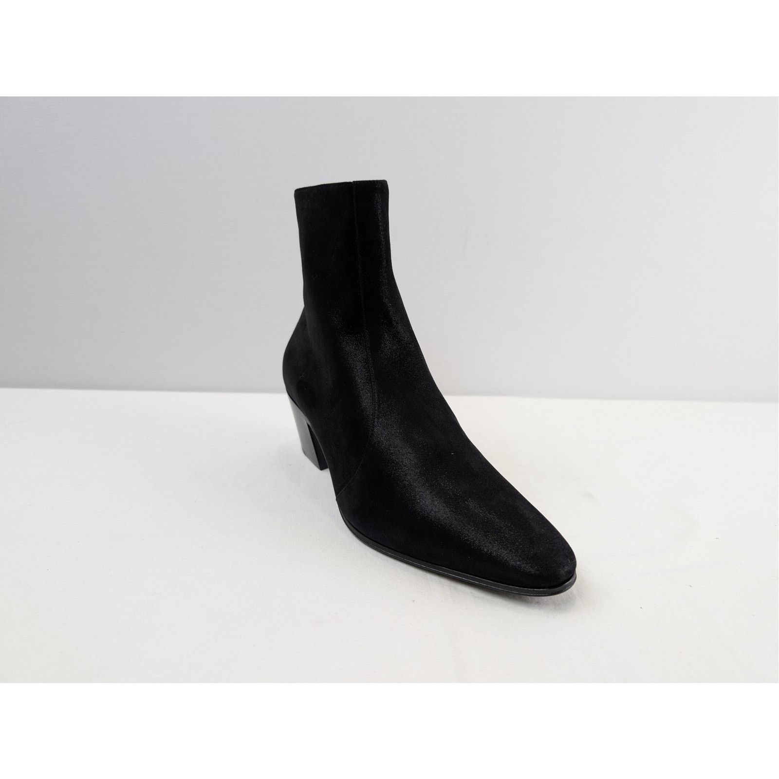 Saint Laurent Paris o1rshd1 Q:2 / Hydra Vassili 60 Zip Boots in Black 42.5 Size US 9.5 / EU 42-43 - 2 Thumbnail