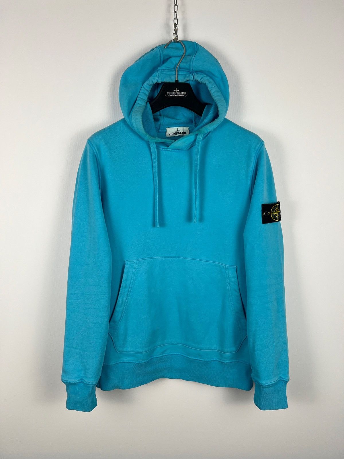 Stone Island Light blue Stone Island Hoodie Grailed