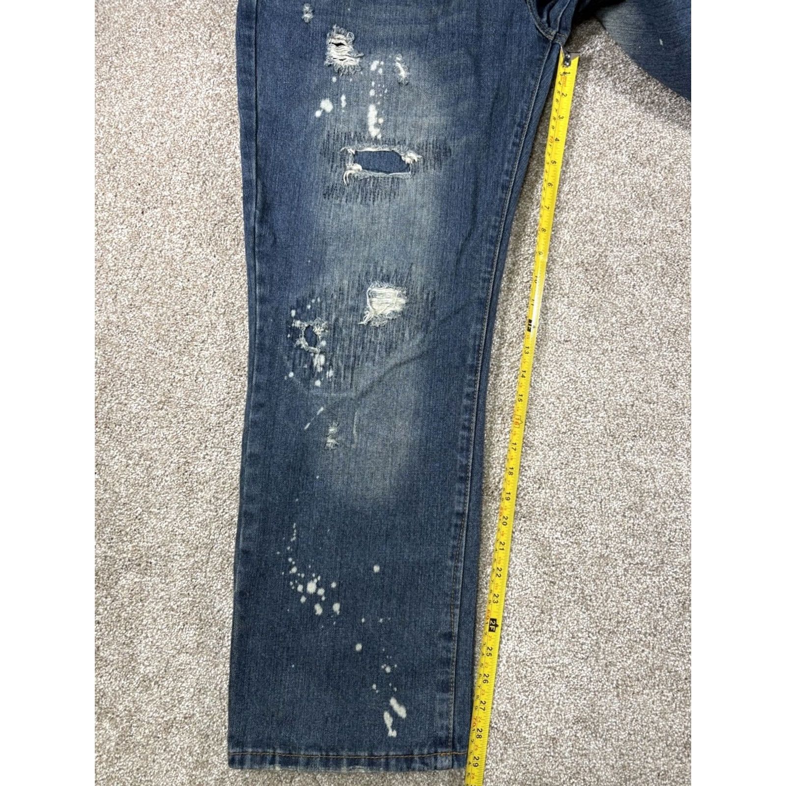 Rocawear Rocawear Jeans Mens 40x30 Blue Hip Hop Y2K Denim Acid Wash Baggy Streetwear Shirt? Size US 40 / EU 56 - 7 Thumbnail
