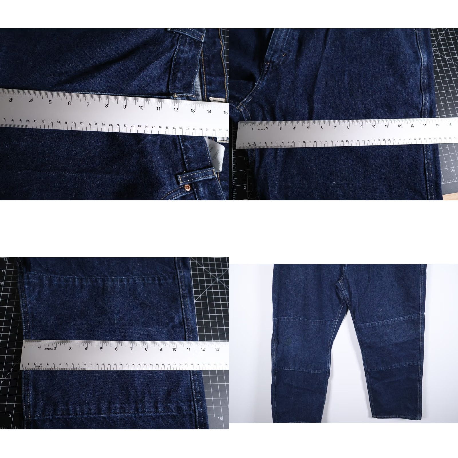 Levi's VINTAGE Levi's Workwear Jeans Main Selling Point Carpenter 5-Pocket 42 x 30 Blue Denim 2005 Mens Jeans Vintage 90s Grunge Hipster Retro Size US 42 / EU 58 - 8 Thumbnail