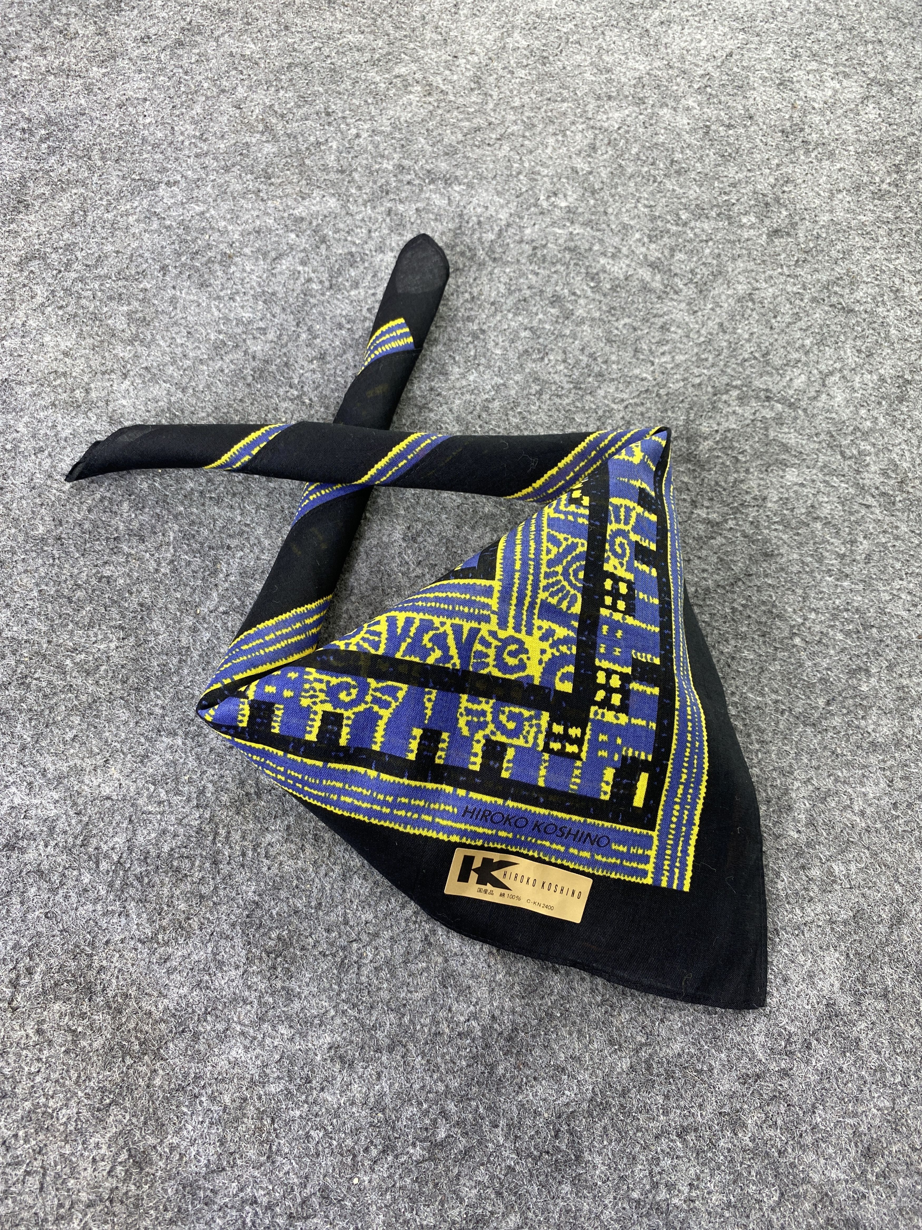 Hiroko Koshino Homme Hiroko Koshino Handkerchief / Bandana / Neckerchief-B343 Size ONE SIZE - 1 Thumbnail