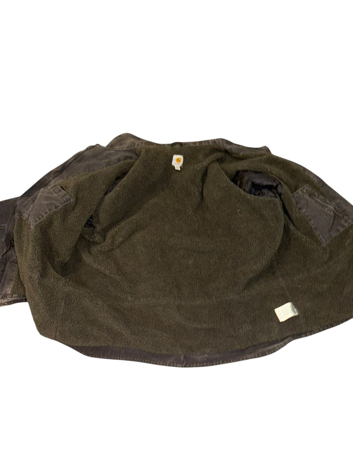 Carhartt Carhartt Work Jacket Full Zip sherpa lined C61 3XL Size US XXL / EU 58 / 5 - 3 Thumbnail