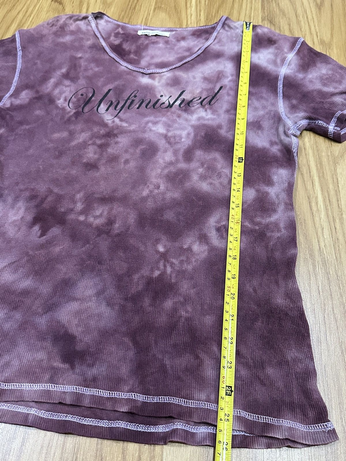 If Six Was Nine × semanticdesign Semantic Design Unfinished Blood Mary V Neck T-Shirt Size US M / EU 48-50 / 2 - 8 Thumbnail