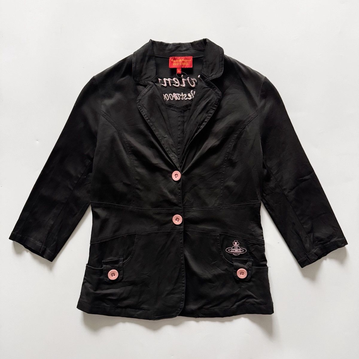 Vivienne Westwood Vivienne Westwood Red Label Contrast Button Orb Logo Blazer Size M / US 6-8 / IT 42-44 - 1 Thumbnail