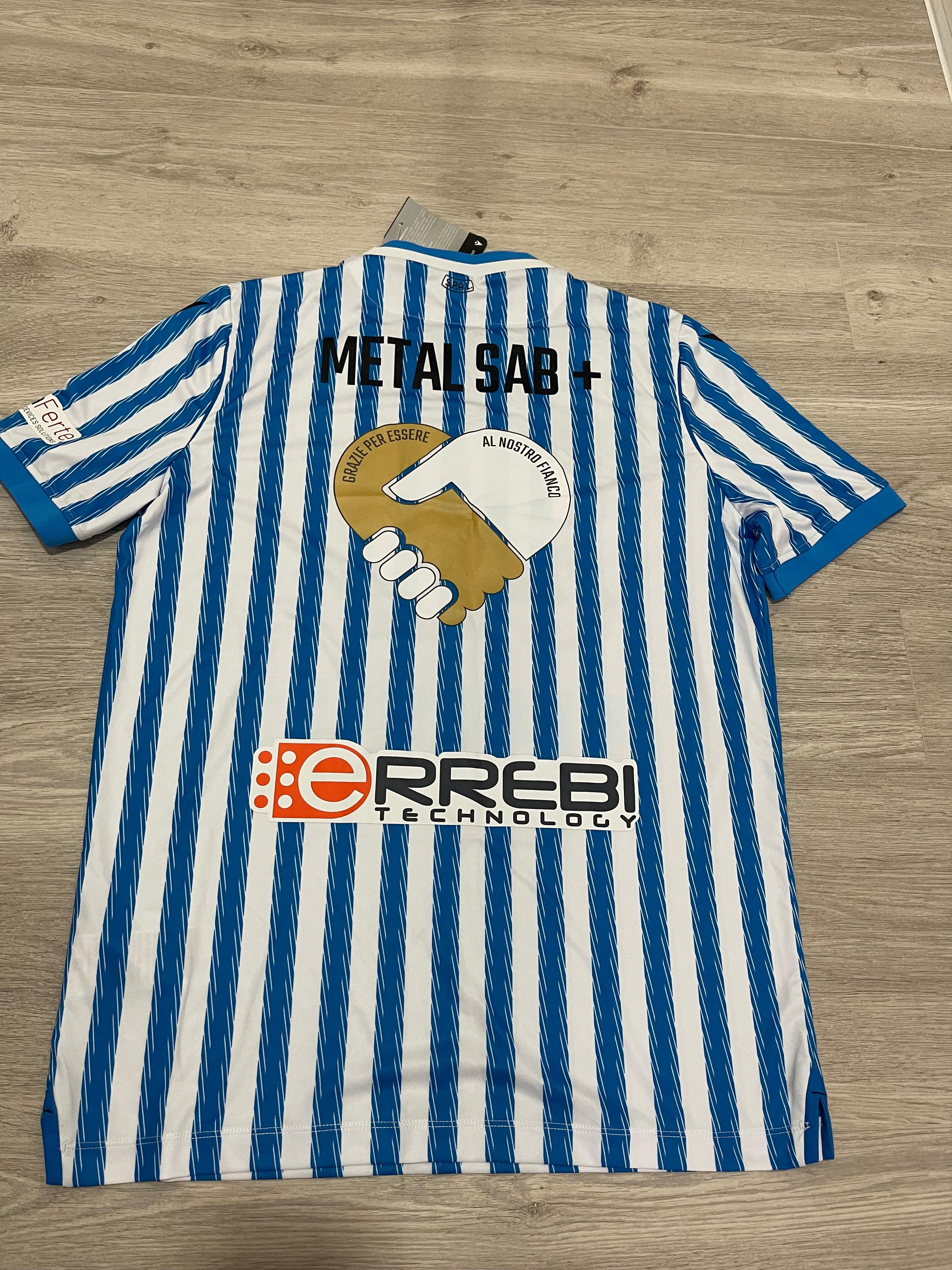 Macron SPAL 2020-21 Home Shirt Macron BNWT – Size XL Size US XL / EU 56 / 4 - 2 Thumbnail
