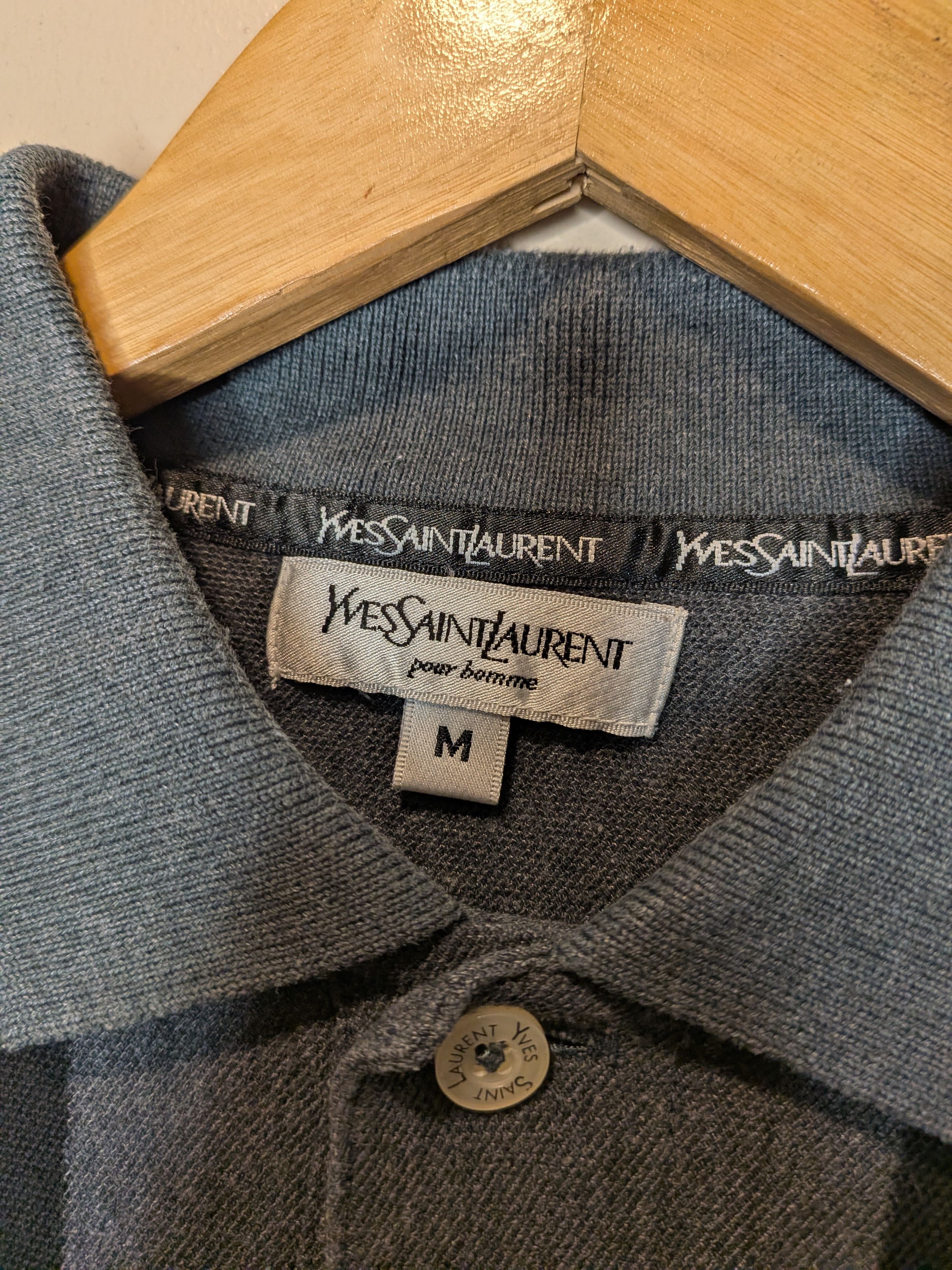Yves Saint Laurent Yves Saint Laurent Polo Size US M / EU 48-50 / 2 - 3 Thumbnail